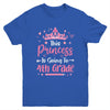 Princess Going To 4th Grade For Girls Kids Back To School Youth Shirt | teecentury