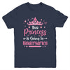 Princess Going To Kindergarten For Girls Kids Back To School Youth Shirt | teecentury