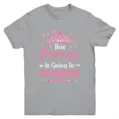 Princess Going To Preschool For Girls Kids Back To School Youth Shirt | teecentury