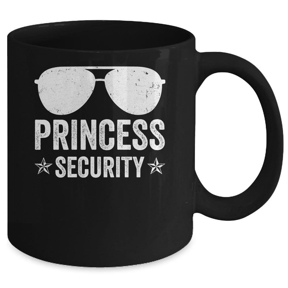 Princess Security Boys Big Brother Vintage Birthday Dad Mom Mug | teecentury