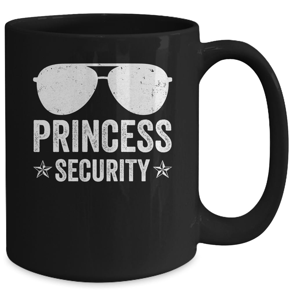 Princess Security Boys Big Brother Vintage Birthday Dad Mom Mug | teecentury