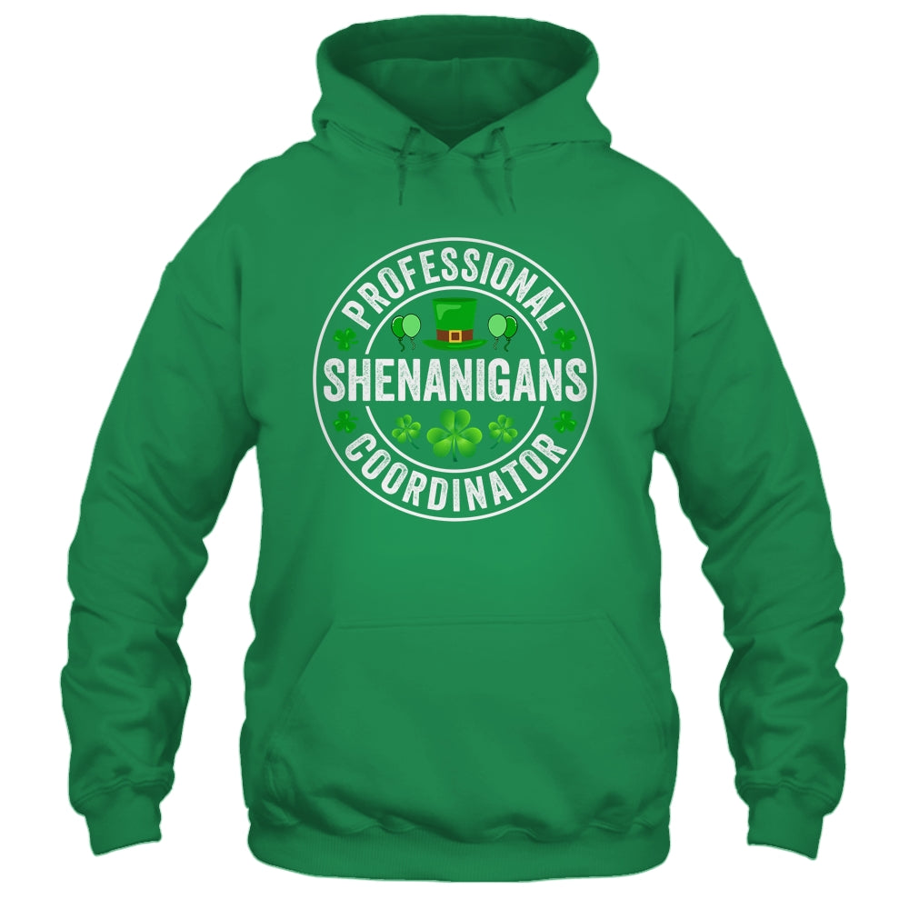 Professional Shenanigans Coordinator St Patricks Day Irish Shirt & Hoodie | teecentury