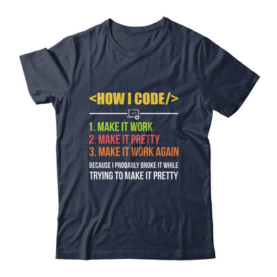 Programmer Coder Funny Design Developer Programming Coding Shirt & Hoodie | teecentury