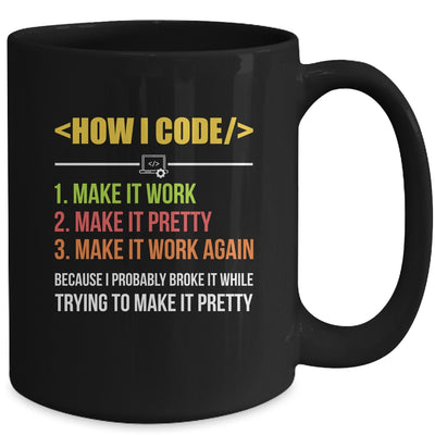 Programmer Coder Funny Design Developer Programming Coding Mug | teecentury