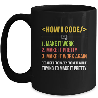 Programmer Coder Funny Design Developer Programming Coding Mug | teecentury
