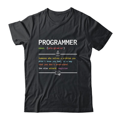 Programming Funny Computer Geek Definition Programmer Shirt & Hoodie | teecentury