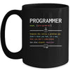 Programming Funny Computer Geek Definition Programmer Mug | teecentury