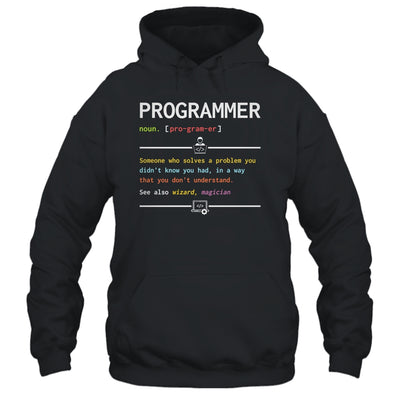 Programming Funny Computer Geek Definition Programmer Shirt & Hoodie | teecentury