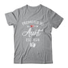 Promoted To Aunt Est 2024 Funny First Time Mothers Day Shirt & Tank Top | teecentury