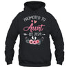 Promoted To Aunt Est 2024 Mothers Day First Time Shirt & Tank Top | teecentury