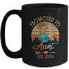 Promoted To Aunt Est 2024 Retro First Time Aunt Mug | teecentury