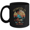 Promoted To Aunt Est 2024 Vintage First Time Aunt Mug | teecentury