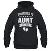 Promoted To Aunt Est 2025 Mothers Day First Time New Aunt Shirt & Tank Top | teecentury