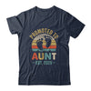 Promoted To Aunt Est 2025 Mothers Day Vintage Shirt & Tank Top | teecentury