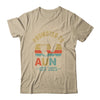 Promoted To Aunt Est 2025 Mothers Day Vintage Shirt & Tank Top | teecentury