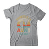 Promoted To Aunt Est 2025 Mothers Day Vintage Shirt & Tank Top | teecentury