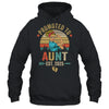 Promoted To Aunt Est 2025 Retro First Time Aunt Shirt & Tank Top | teecentury