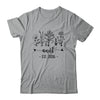 Promoted To Aunt Est 2026 Pregnancy Announcement Flower Shirt & Hoodie | teecentury