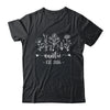 Promoted To Auntie 2026 Pregnancy Announcement Floral Shirt & Hoodie | teecentury