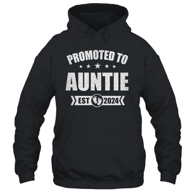 Promoted To Auntie Est 2024 Mothers Day First Time New Shirt & Tank Top | teecentury