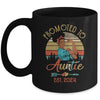 Promoted To Auntie Est 2024 Vintage First Time Auntie Mug | teecentury