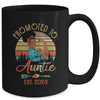 Promoted To Auntie Est 2024 Vintage First Time Auntie Mug | teecentury