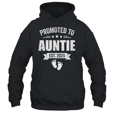 Promoted To Auntie Est 2025 Mothers Day First Time New Shirt & Tank Top | teecentury