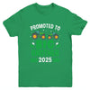 Promoted To Big Brother 2025 Farm Tractors Boys Youth Shirt | teecentury