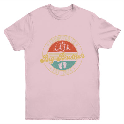 Promoted To Big Brother 2025 Pregnancy New First Brother Youth Shirt | teecentury