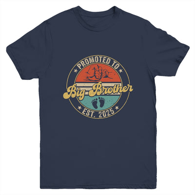 Promoted To Big Brother 2025 Pregnancy New First Brother Youth Shirt | teecentury