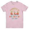 Promoted To Big Brother Est 2024 Brother Vintage Youth Shirt | teecentury