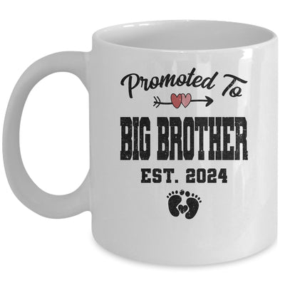 Promoted To Big Brother Est 2024 First Time Brother Mug | teecentury