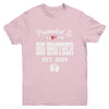 Promoted To Big Brother Est 2024 Funny First Time Brother Youth Shirt | teecentury
