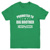Promoted To Big Brother Est 2024 Sister First Time New Youth Shirt | teecentury