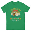 Promoted To Big Brother Est 2024 Vintage New Brother Youth Shirt | teecentury