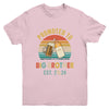 Promoted To Big Brother Est 2024 Vintage New Brother Youth Shirt | teecentury