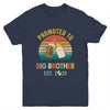 Promoted To Big Brother Est 2024 Vintage New Brother Youth Shirt | teecentury