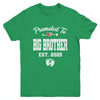 Promoted To Big Brother Est 2025 Funny First Time Brother Youth Shirt | teecentury