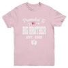 Promoted To Big Brother Est 2025 Funny First Time Brother Youth Shirt | teecentury