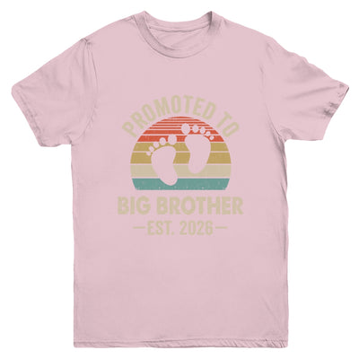 Promoted To Big Brother Est 2026 Brother Vintage Shirt & Hoodie | teecentury