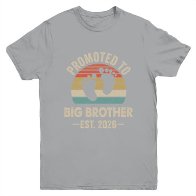 Promoted To Big Brother Est 2026 Brother Vintage Shirt & Hoodie | teecentury