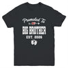 Promoted To Big Brother Est 2026 Funny First Time Brother Youth Shirt | teecentury
