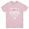 Promoted To Big Brother Est 2026 Funny First Time Brother Youth Shirt | teecentury