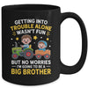 Promoted To Big Brother Funny Tractor Boys Big Brother Mug | teecentury