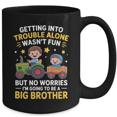 Promoted To Big Brother Funny Tractor Boys Big Brother Mug | teecentury