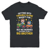 Promoted To Big Brother Funny Tractor Boys Big Brother Youth Shirt | teecentury