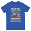 Promoted To Big Brother Funny Tractor Boys Big Brother Youth Shirt | teecentury