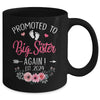 Promoted To Big Sister Again Est 2024 New Sister Mug | teecentury