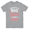 Promoted To Big Sister Again Est 2026 Going To Be Big Sister Youth Shirt | teecentury