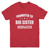 Promoted To Big Sister Est 2024 New Sister First Time New Youth Shirt | teecentury